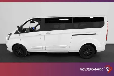 Ford Tourneo Custom Titanium 185hk Värmare Skinn 9Sits Drag